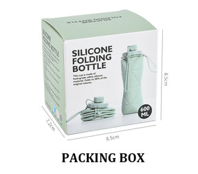 Folding silicon Bottle