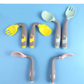 Flexible Baby Spoon Set for Easy Feeding